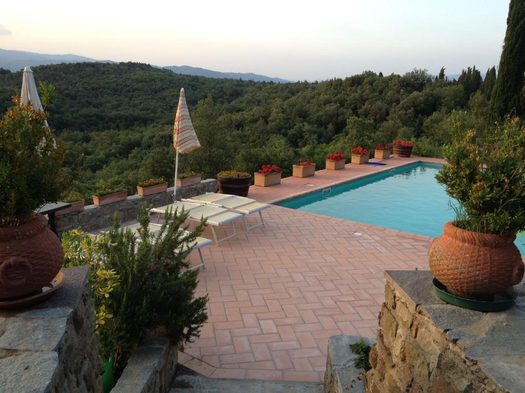 Agriturismo Fattoria Di Gratena Arezzo Kültér fotó