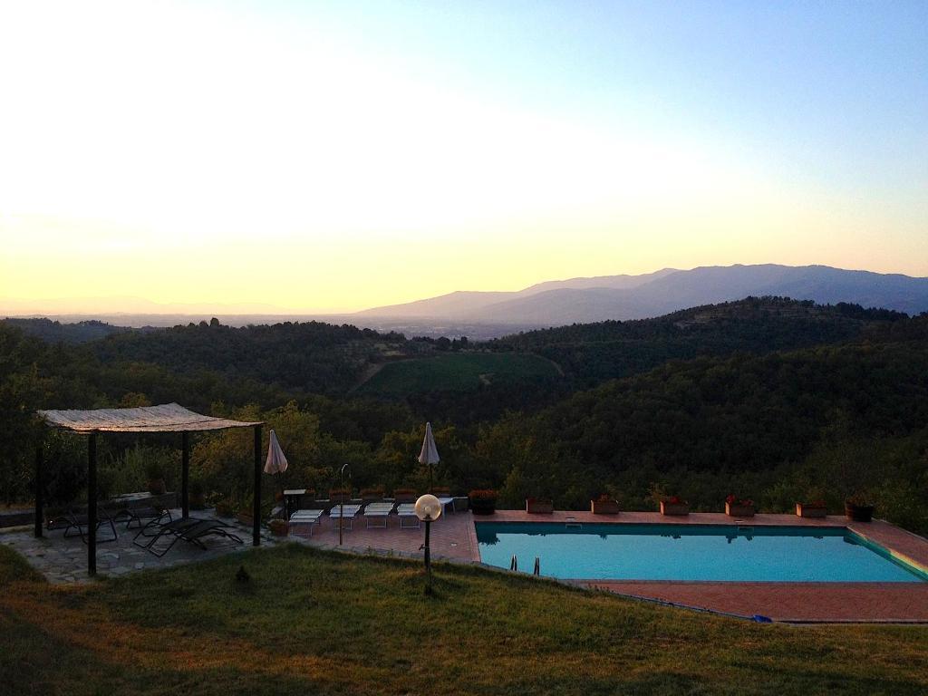 Agriturismo Fattoria Di Gratena Arezzo Kültér fotó